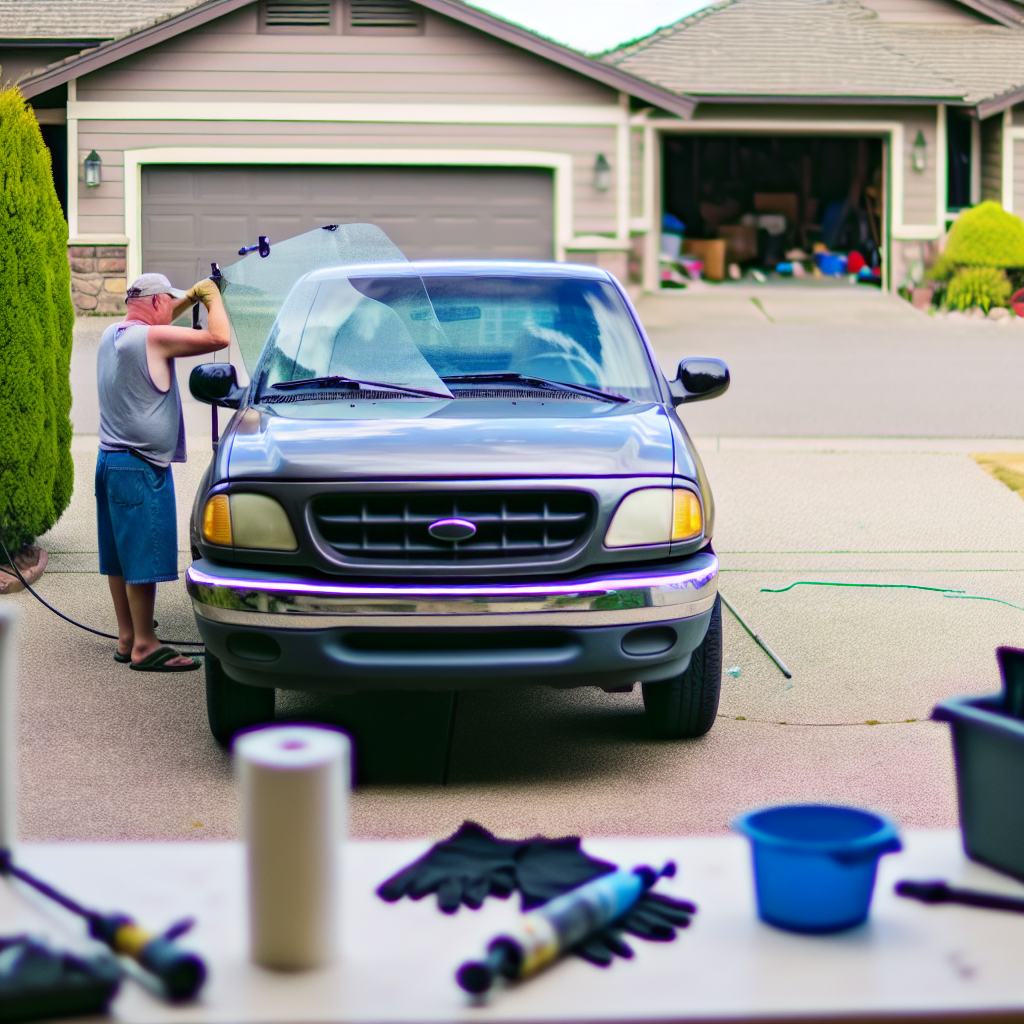 DIY Windshield Repair Process