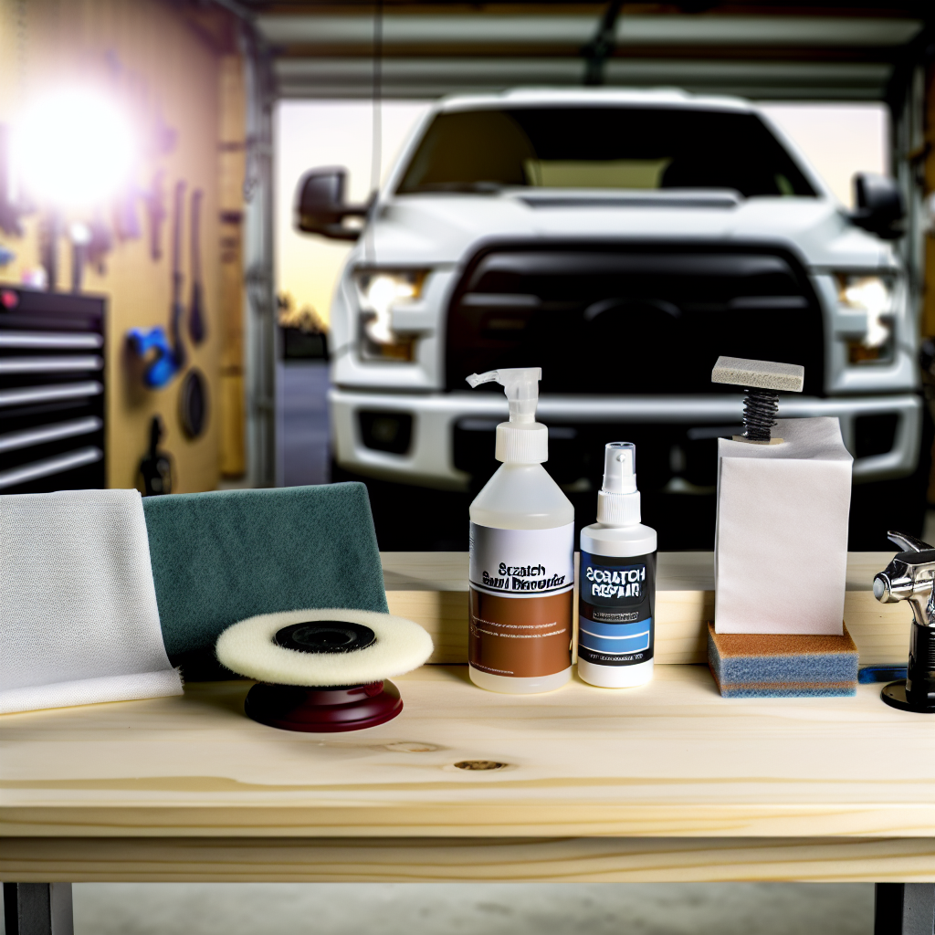 Essential Tools for DIY Scratch Removal
