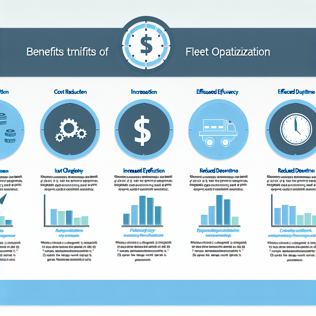 Infographic on Benefits of Fleet Optimization