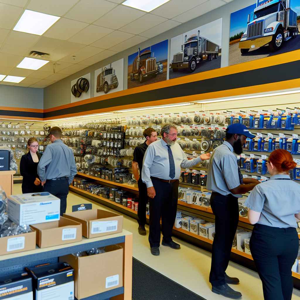 Interior view of the TRP store in Hanover, Ontario