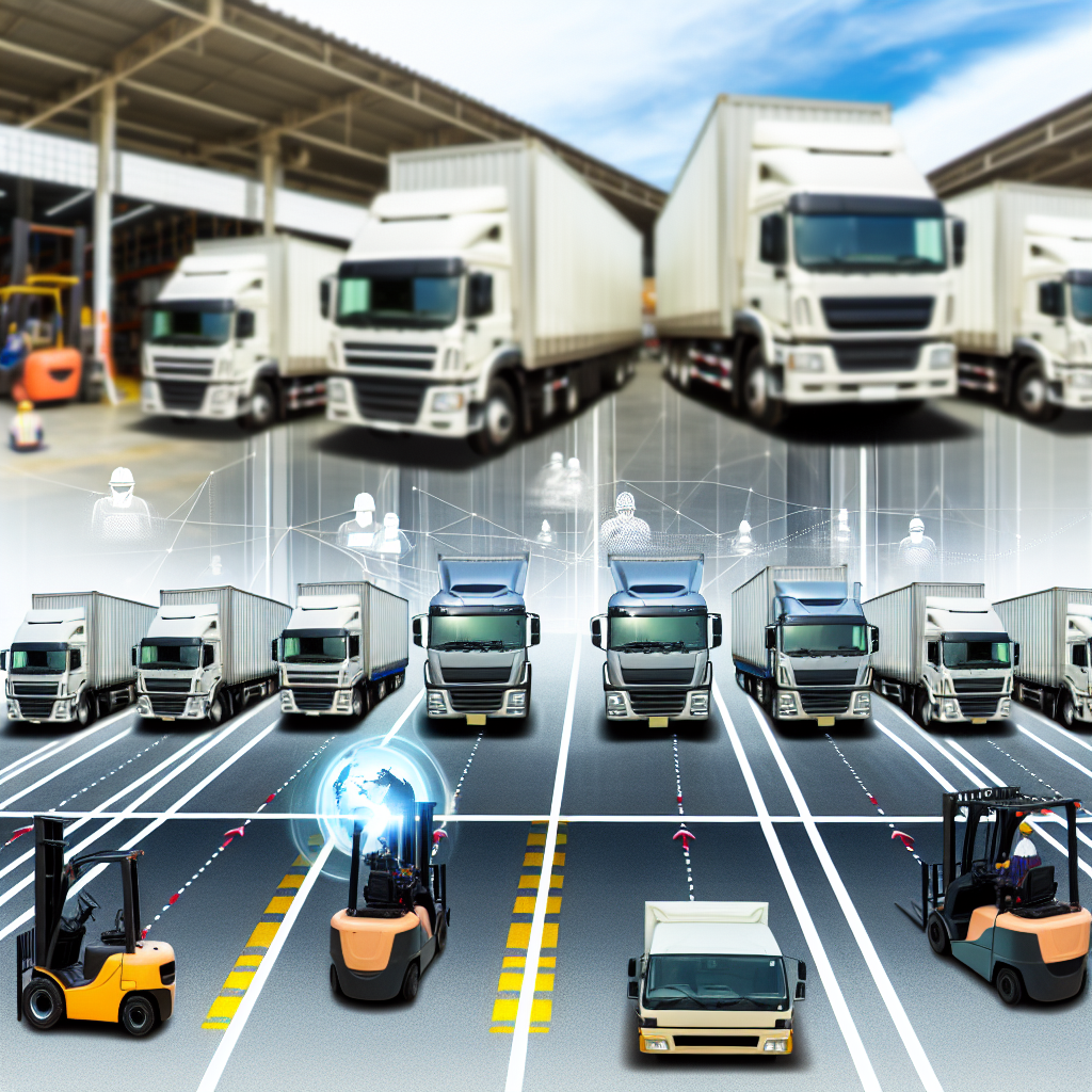 Well-Maintained Fleet of Trucks