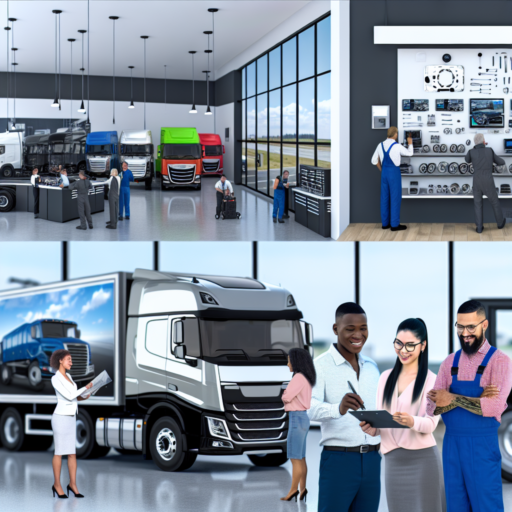 Modern Truck Dealership