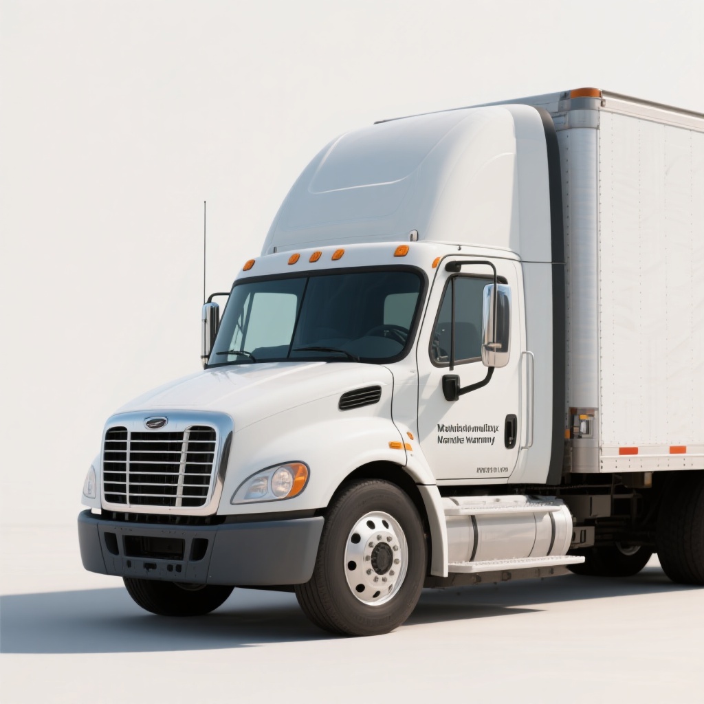 A well-maintained truck