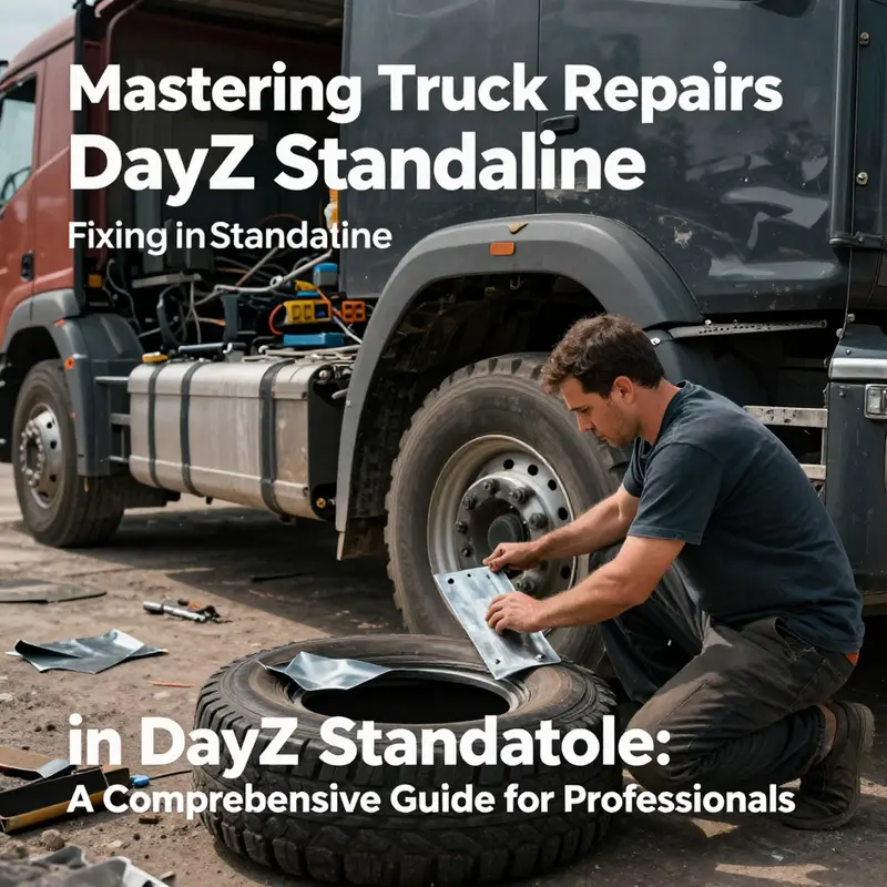 Essential tools and materials needed for effective truck repair in DayZ.