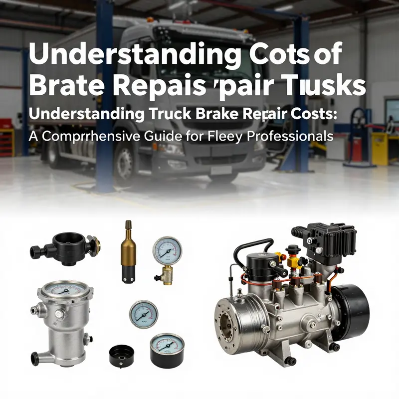 A mechanic performing essential brake maintenance on a truck.