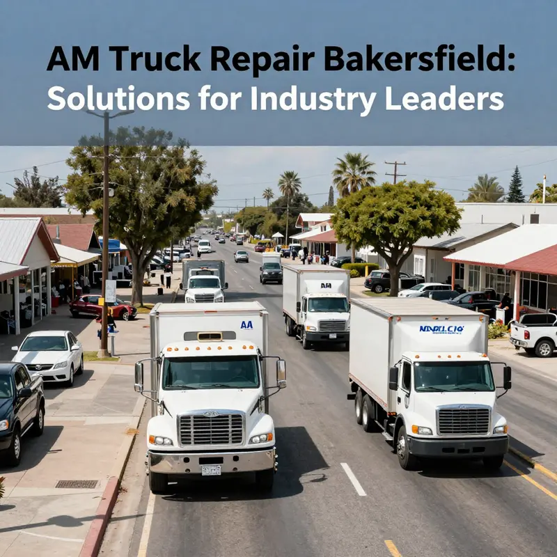 AM Truck Repair’s skilled technicians in action, ensuring your trucks are road-ready.