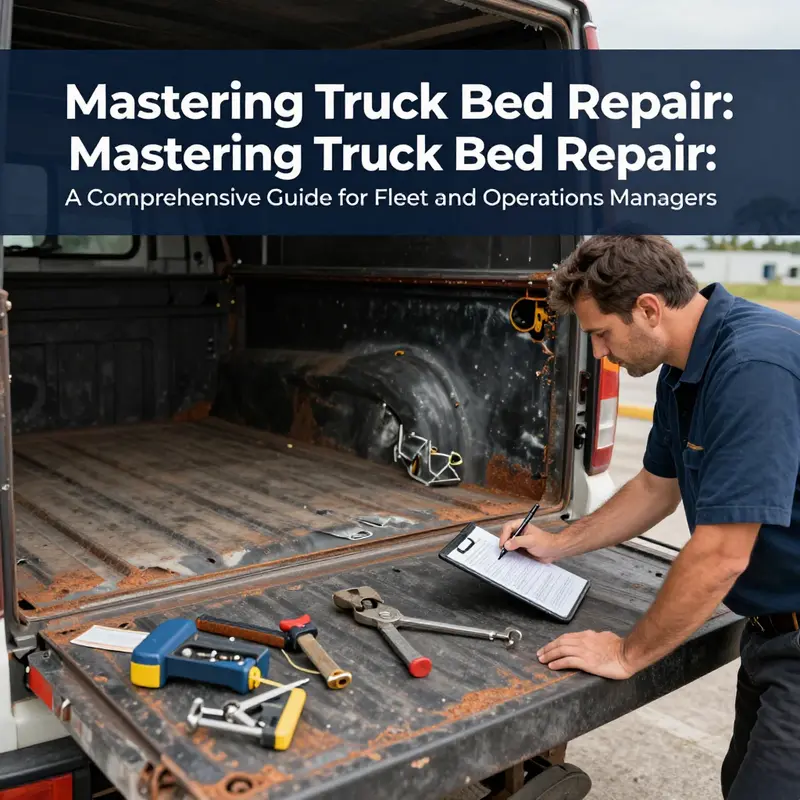 A thorough inspection is crucial for identifying issues in truck beds before repairs begin.