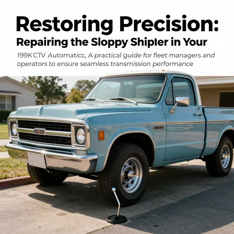 A pristine 1976 Chevy truck parked, emphasizing the importance of maintaining vehicle quality and functionality.