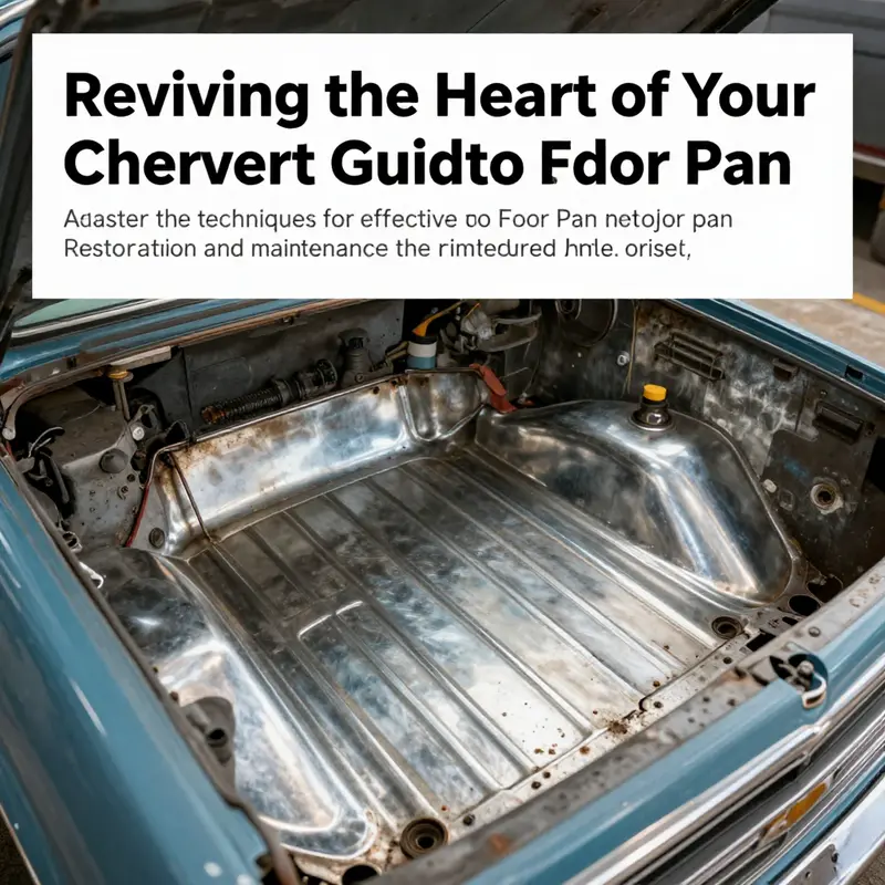 A restored Chevy truck highlighting the significance of proper floor pan repair and maintenance.