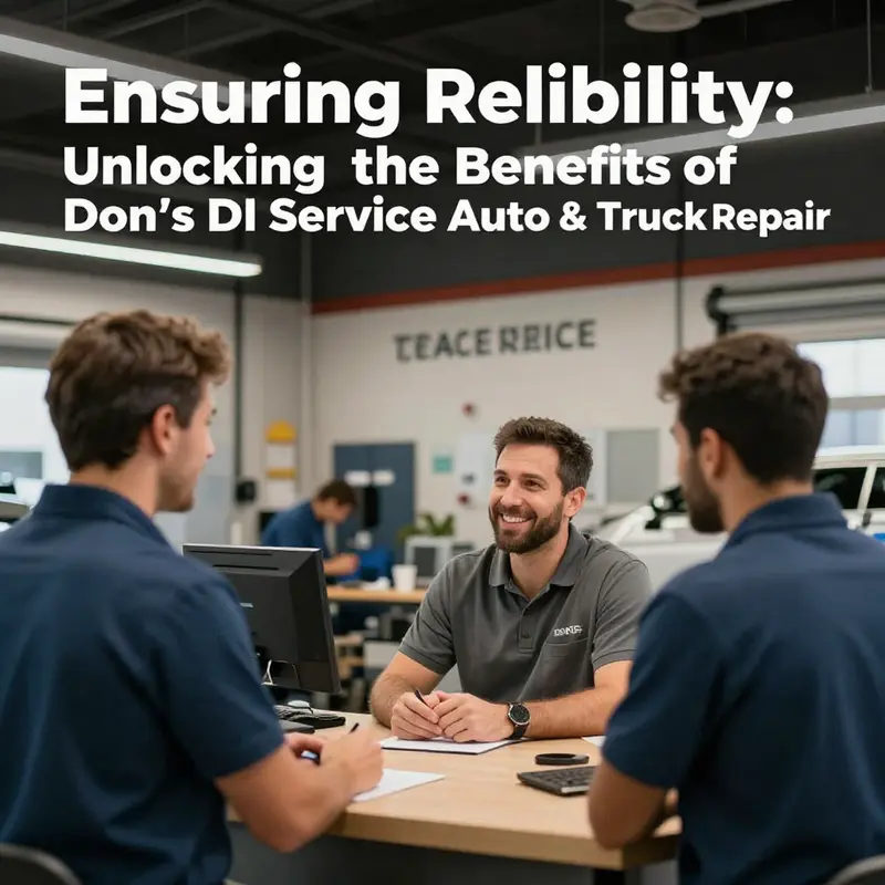 A snapshot of the comprehensive services provided by Don’s DI Service Auto & Truck Repair.