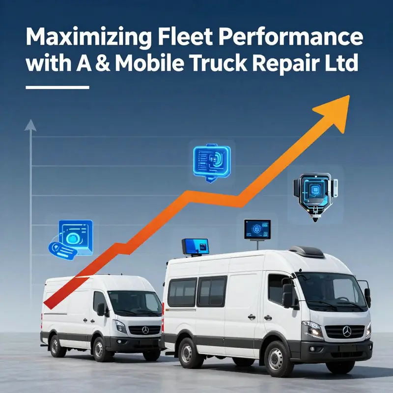 On-site truck repair services offered by A & R Mobile Truck Repair Ltd.
