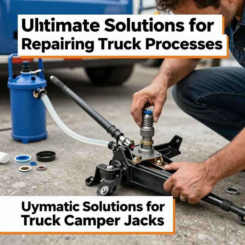 Detailed inspection of an electric jack system illustrates common repair areas.