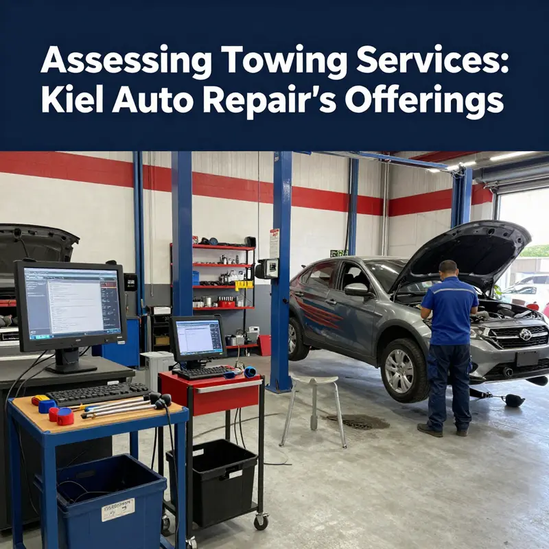 Kiel Auto Repair offers various auto repair services but does not include towing in its primary offerings.