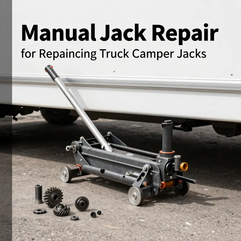 Detailed inspection of an electric jack system illustrates common repair areas.