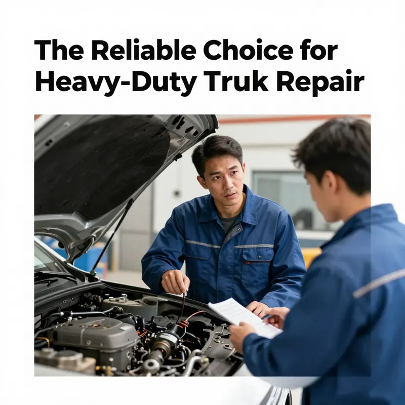 A glimpse into the advanced services offered at Don’s Heavy Duty Truck Repair, highlighting the vibrancy and dedication of the team.