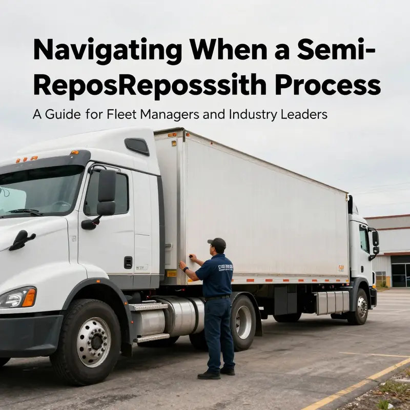 Understanding the legal framework of semi-truck repossession.