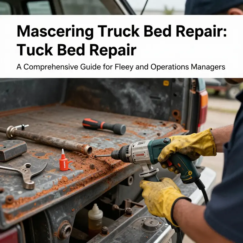 A thorough inspection is crucial for identifying issues in truck beds before repairs begin.