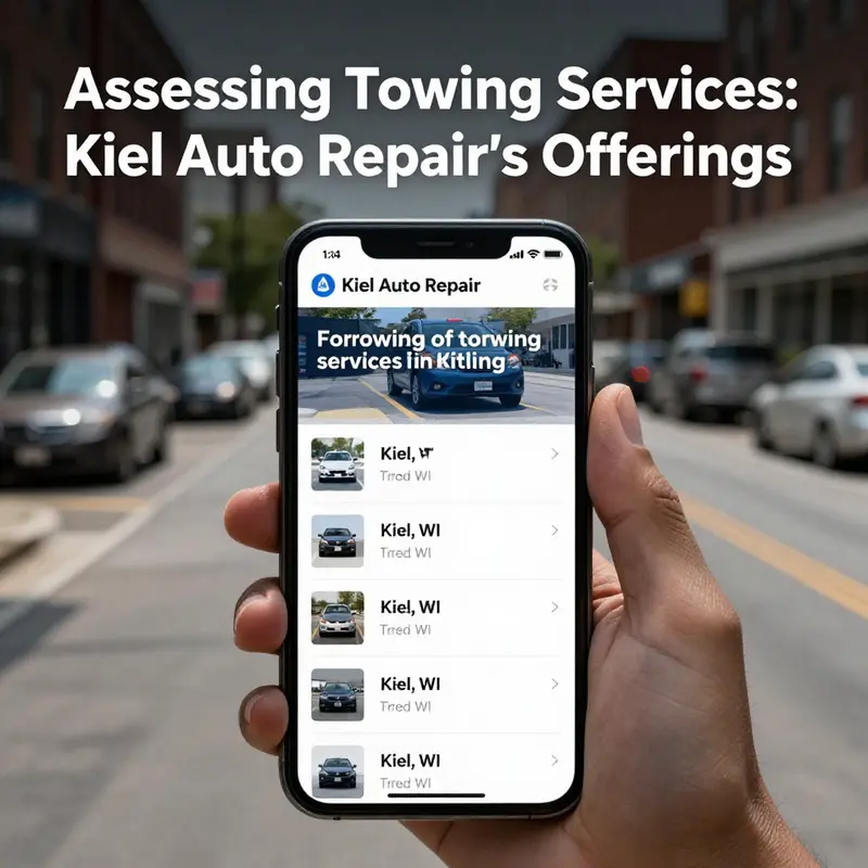 Kiel Auto Repair offers various auto repair services but does not include towing in its primary offerings.