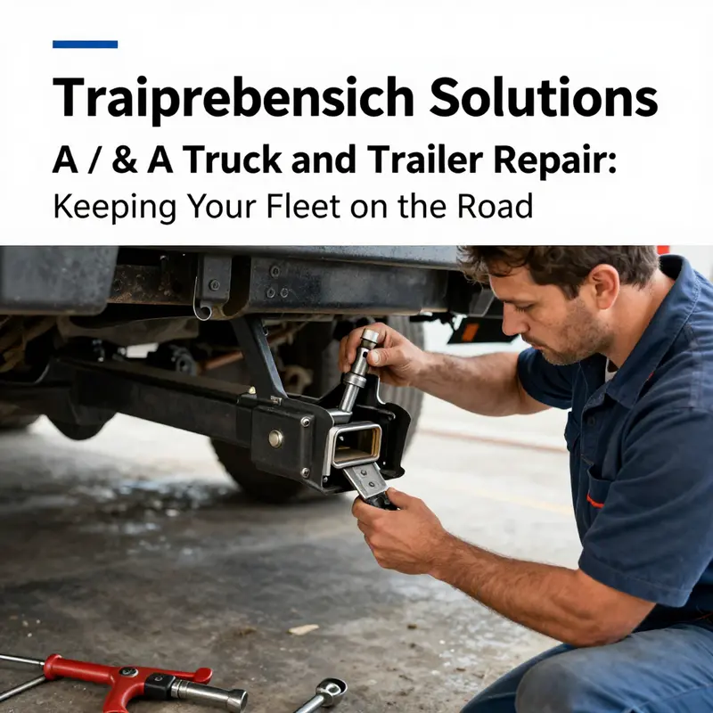 Expert mechanics at A & A Truck and Trailer Repair executing detailed mechanical repairs on trucks.