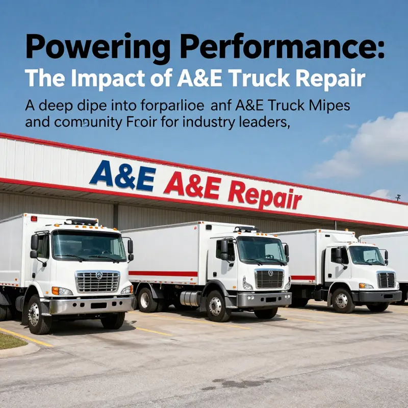 A&E Truck Repair building exterior, representing a trusted local business for truck services.