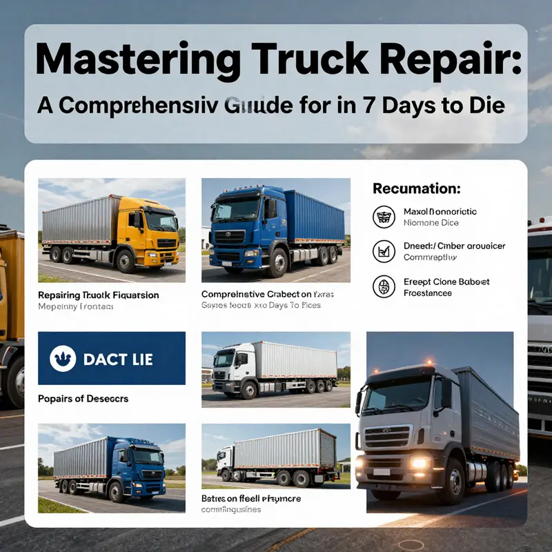 Players collecting essential materials like Iron, Steel, and Mechanical Parts for truck repairs.