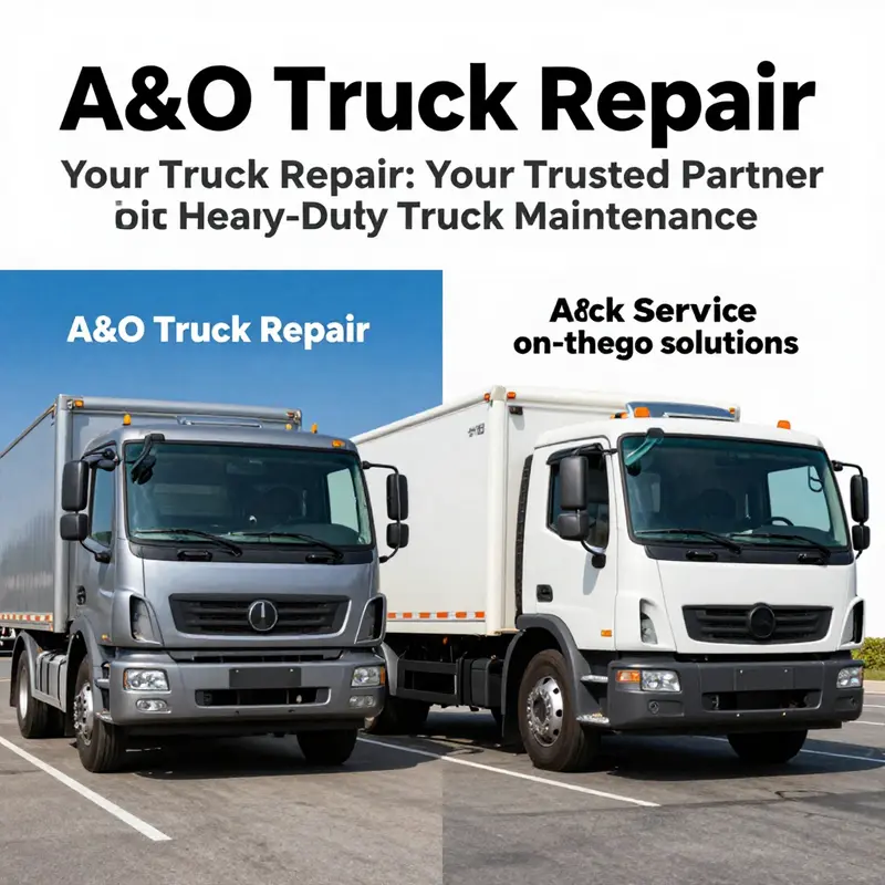 A&O Truck Repair specializing in comprehensive truck repair services.