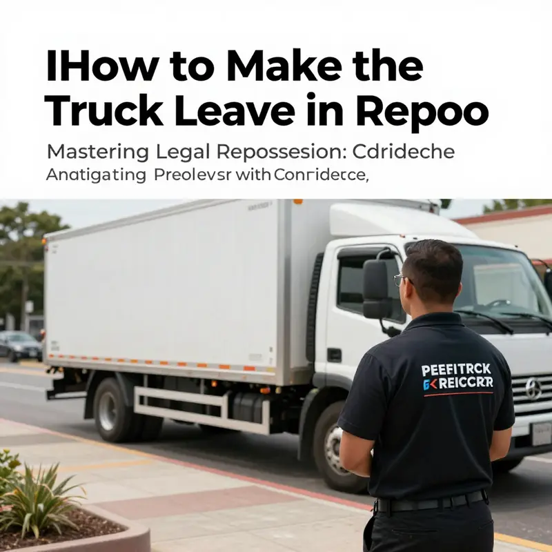 Legal verification documents essential for safe and lawful repossession.