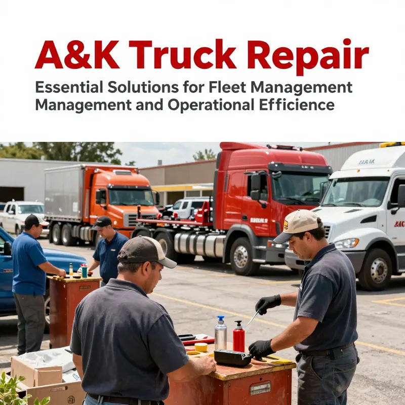 A&K Truck Repair facility, representing the company’s commitment to service excellence.