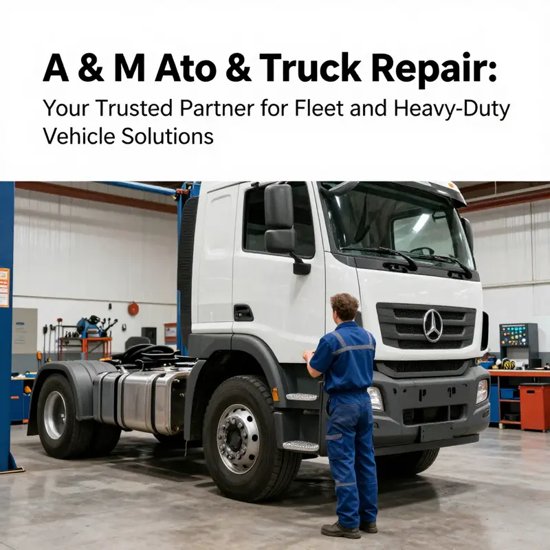 Experienced mechanics provide a wide range of services for fleets and heavy-duty vehicles at A & M Auto & Truck Repair.
