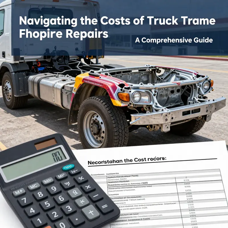 Understanding the various cost factors that influence truck frame repair pricing.