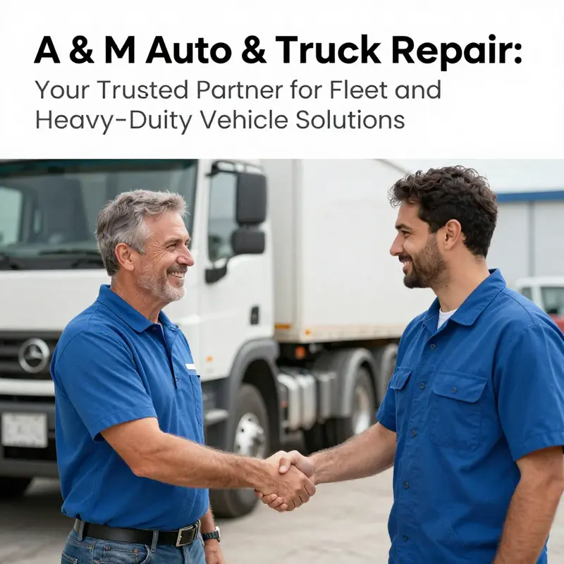 Experienced mechanics provide a wide range of services for fleets and heavy-duty vehicles at A & M Auto & Truck Repair.