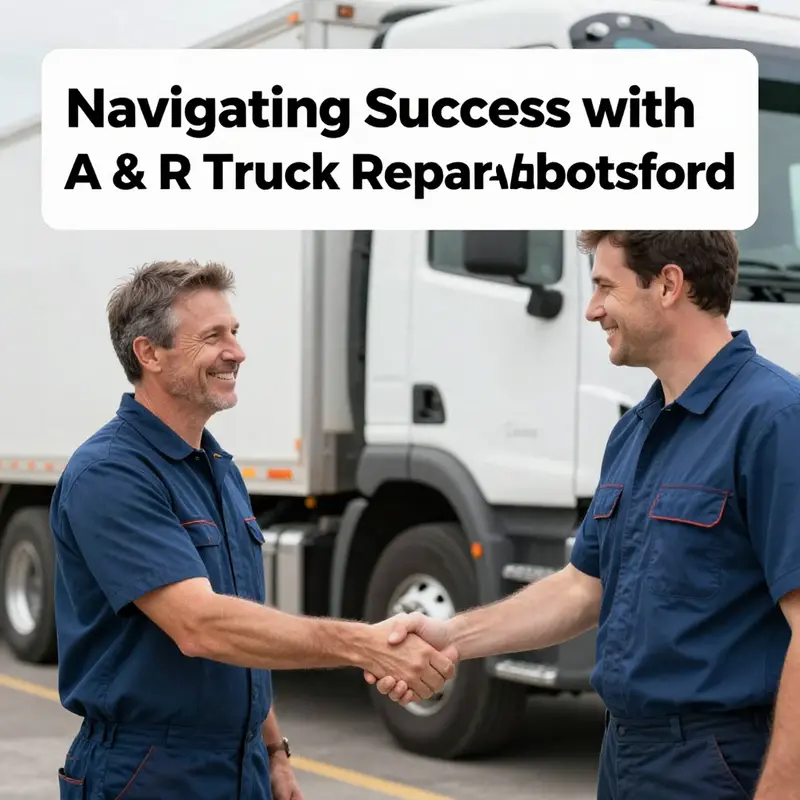 A technician at A & R Truck Repair providing essential on-site repair services to ensure minimal downtime.