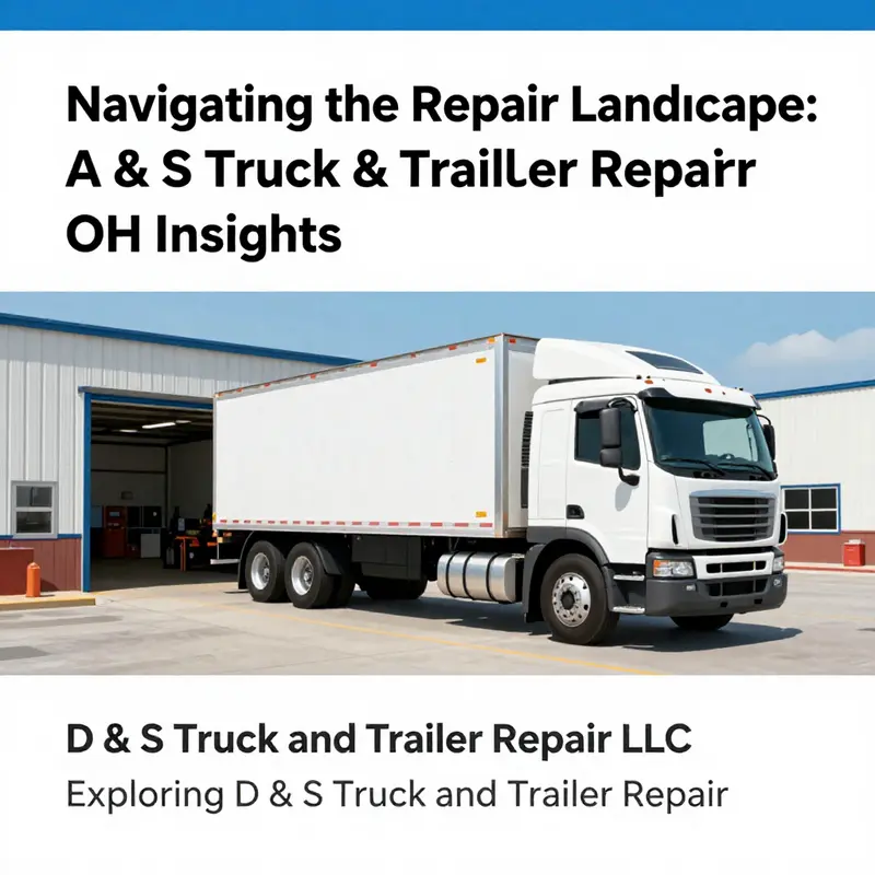LinkedIn search results for A & S Truck & Trailer Repair OH, highlighting business-focused services.