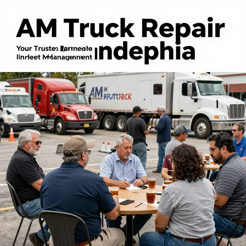 A glimpse into the comprehensive services provided at AM Truck Repair Philadelphia.