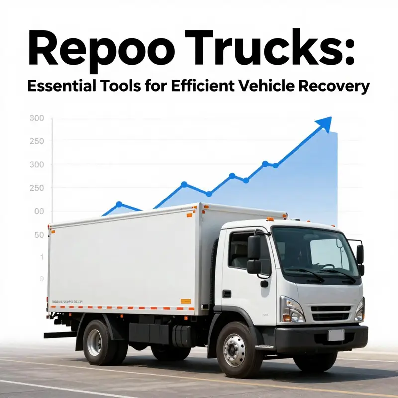 Various types of repo trucks essential for efficient vehicle recovery.