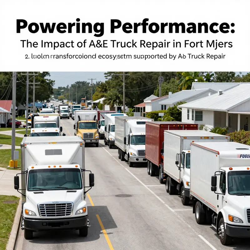 Mechanics at A&E Truck Repair diligently servicing a large truck, highlighting the facility’s capabilities and expertise.