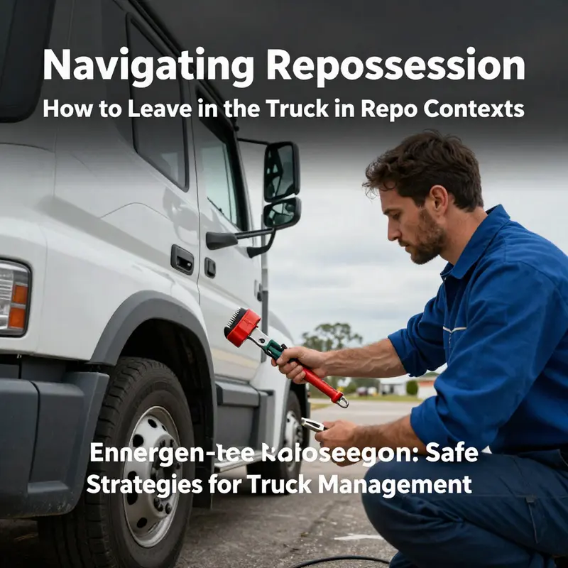 Understanding repossession regulations and procedures for trucks within commercial fleets.