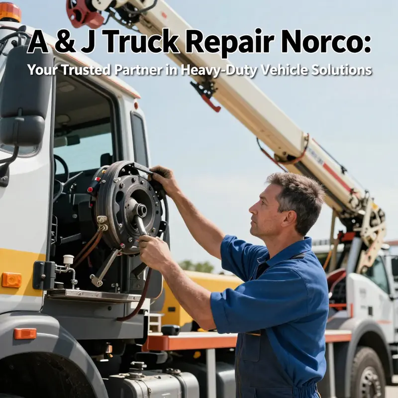 A diverse array of services at A & J Truck Repair, catering to various vehicle repair needs.