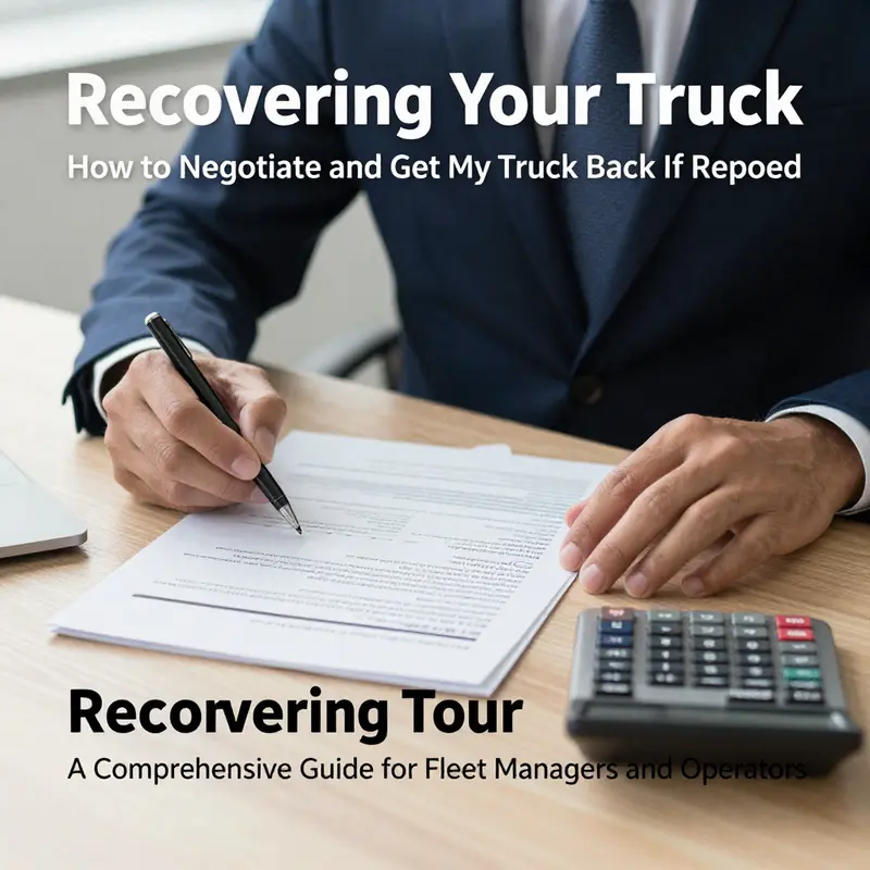 A fleet manager making crucial calls post-repossession to expedite recovery actions.