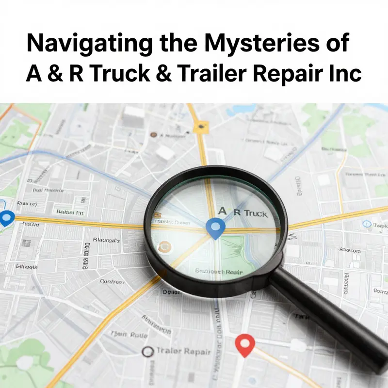 Investigating the registration and existence of A & R Truck & Trailer Repair Inc.