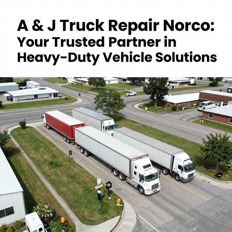 A diverse array of services at A & J Truck Repair, catering to various vehicle repair needs.