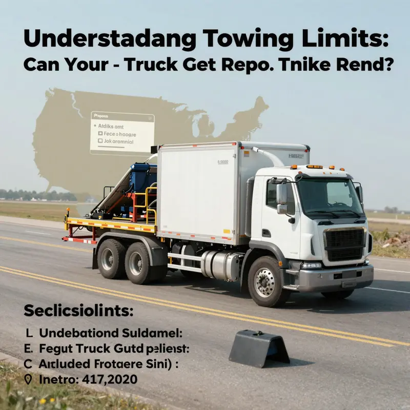 Truck vehicle specifications outline important towing capacities and weights.