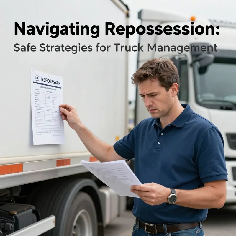 Understanding repossession regulations and procedures for trucks within commercial fleets.