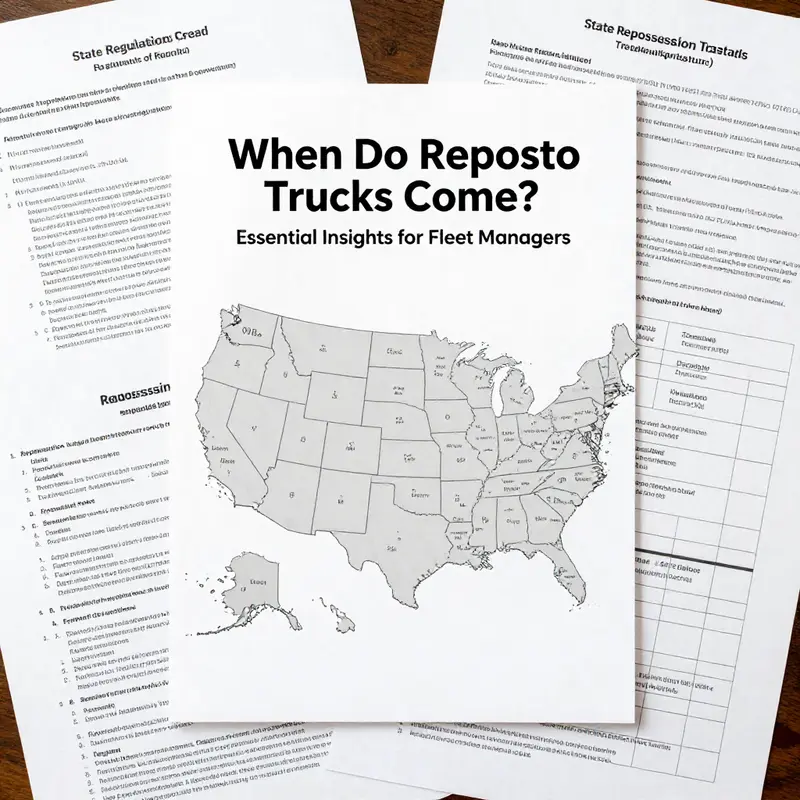 Repo trucks often operate under the radar, choosing times that minimize detection.