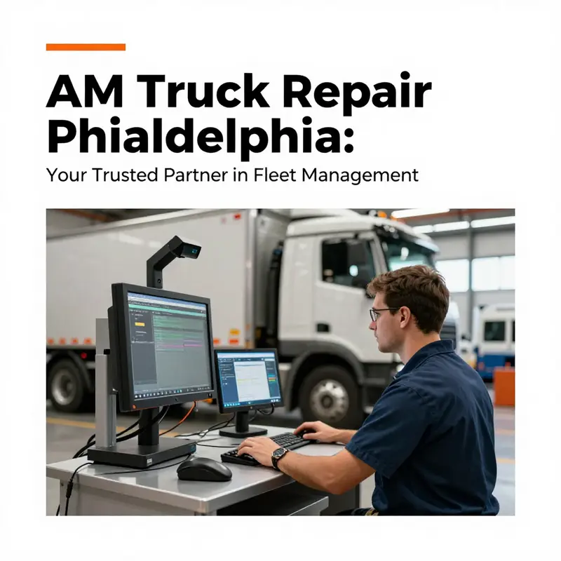 A glimpse into the comprehensive services provided at AM Truck Repair Philadelphia.