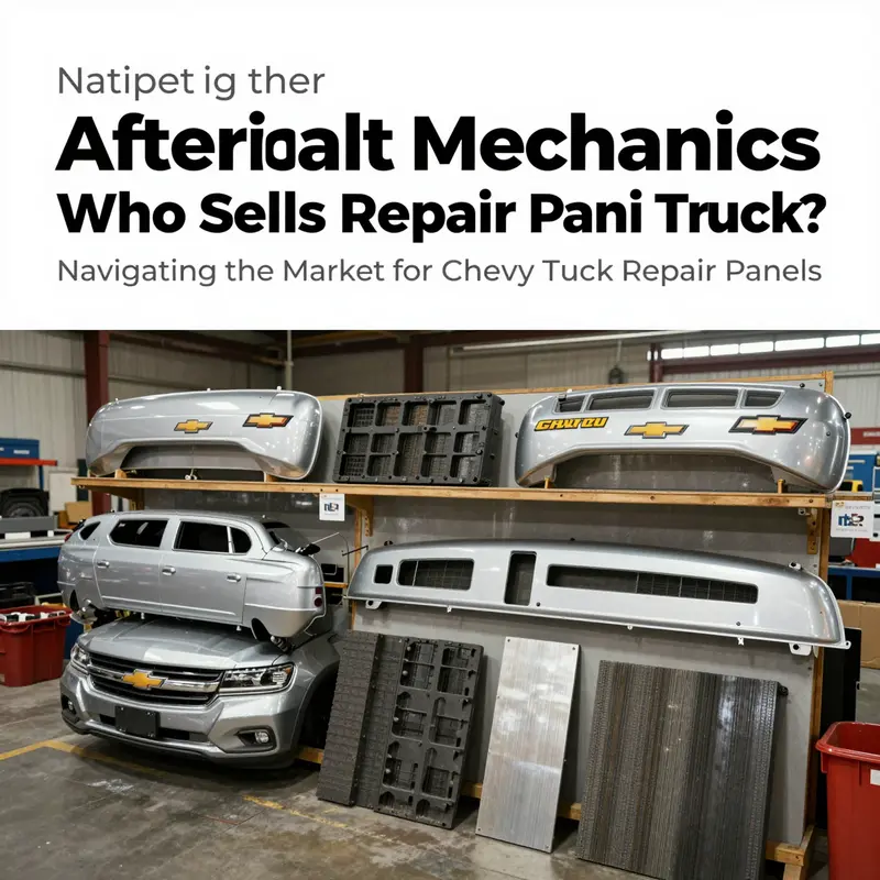 OEM repair panels available at a Chevrolet dealership, ensuring original quality and fit.