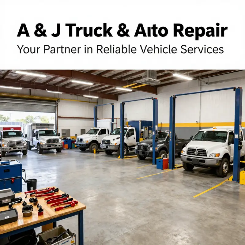 A & J Truck & Auto Repair’s facility, a hub for automotive excellence in Fresno.