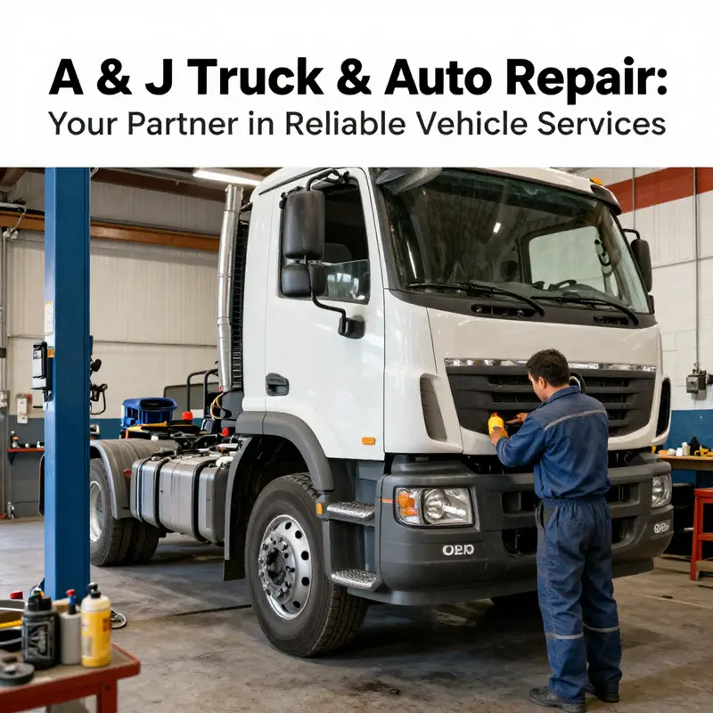 A & J Truck & Auto Repair’s facility, a hub for automotive excellence in Fresno.