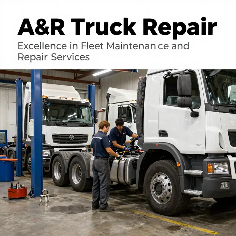 Expert technicians at A&R Truck Repair are dedicated to delivering high-quality maintenance services.