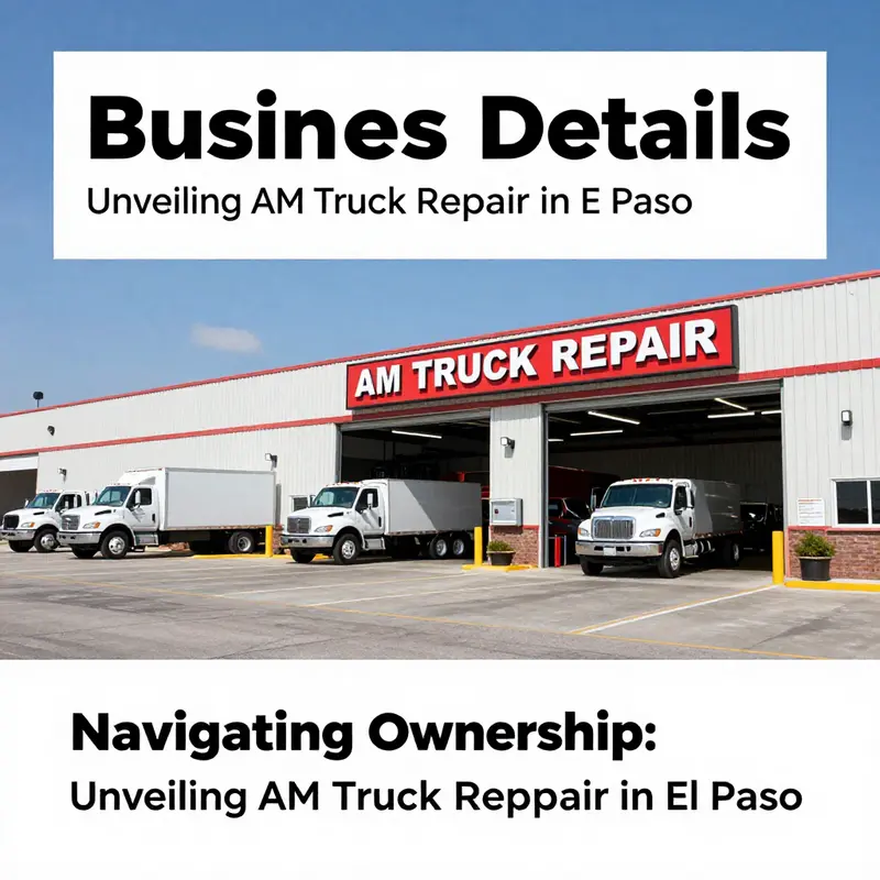 AM Truck Repair in El Paso offers a comprehensive range of truck repair services, serving the local trucking industry.